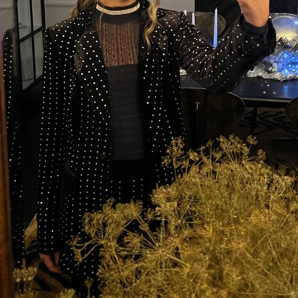 Bebe Embellished Rhinestone Suit - Picture 3 of 3